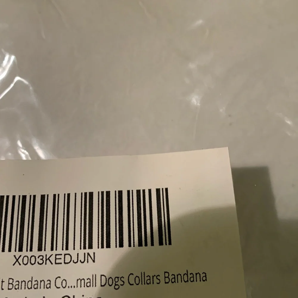 Baby blue bandana dog or cat collar